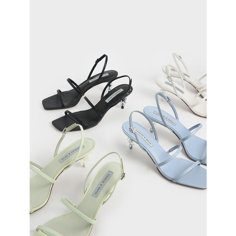 Giày cao gót CNK gót đính cườm CK1-60580204