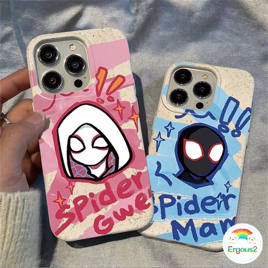 Hoạt Hình Ốp Điện Thoại Silicon Dẻo Hình Spiderman Cho iphone 15 14 13 12 11 pro max x xr xs max 8 7 6 6s plus se 2020