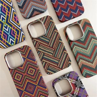 Bao Da Điện Thoại Chống Sốc Họa Tiết bohemian Cho iphone 14 pro max 12 13 Ốp