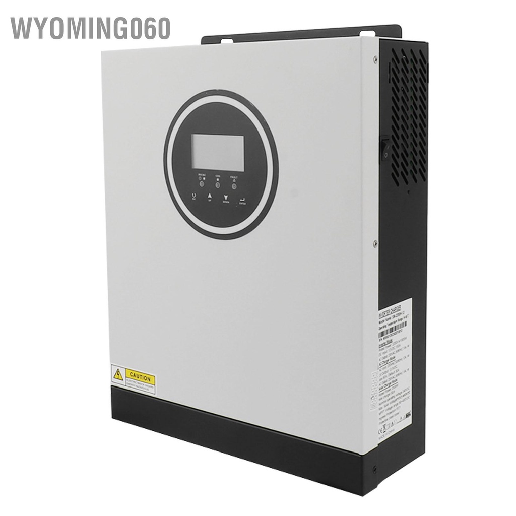 Wyoming060 Bộ sạc lai Biến tần biến năng lượng mặt trời 1800W 230V AC sóng hình sin số cao có màn LCD để giám sát đường phố tại nhà