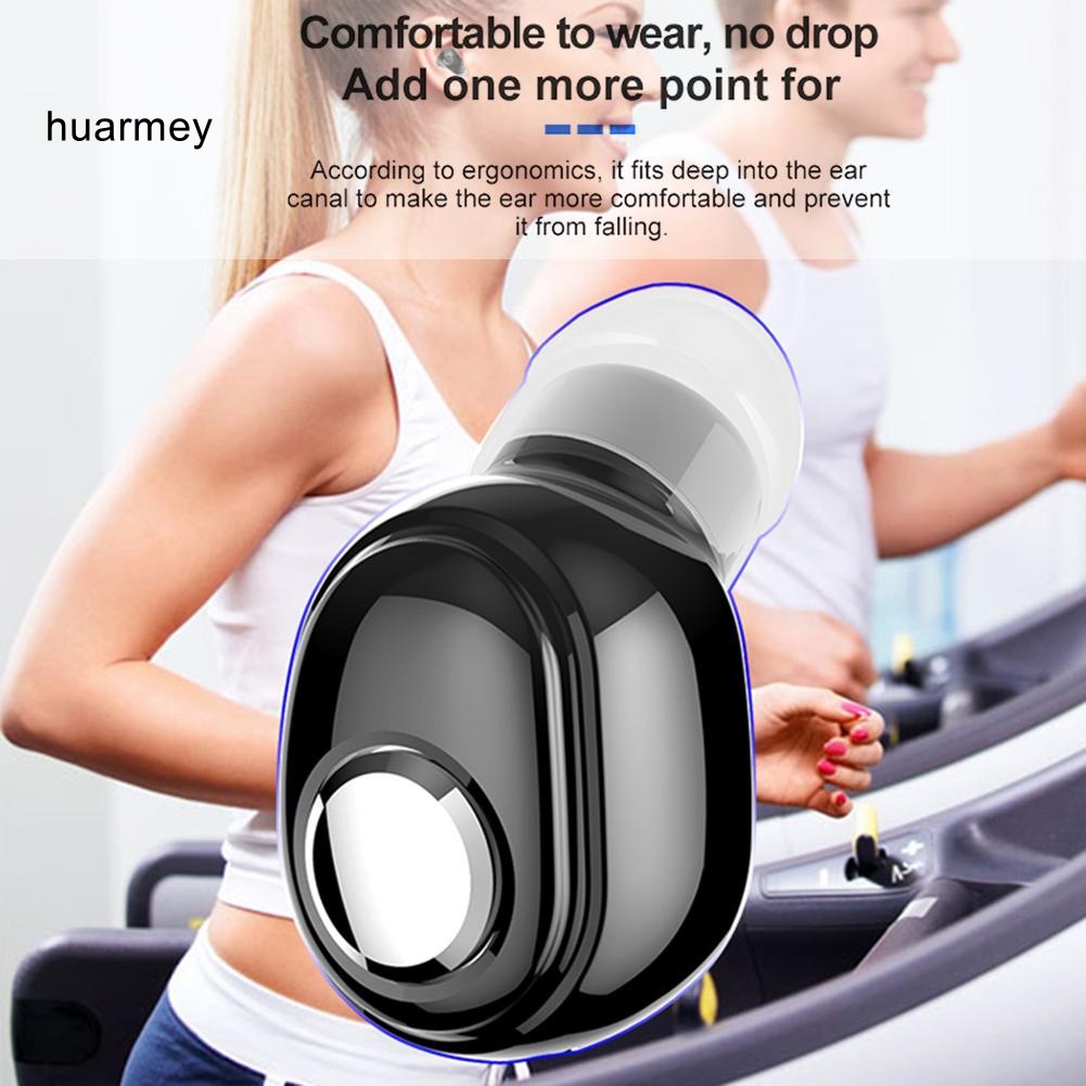 1 Tai Nghe Nhét Trong Không Dây huarmey l15 Kết Nối bluetooth 50 Âm Thanh stereo