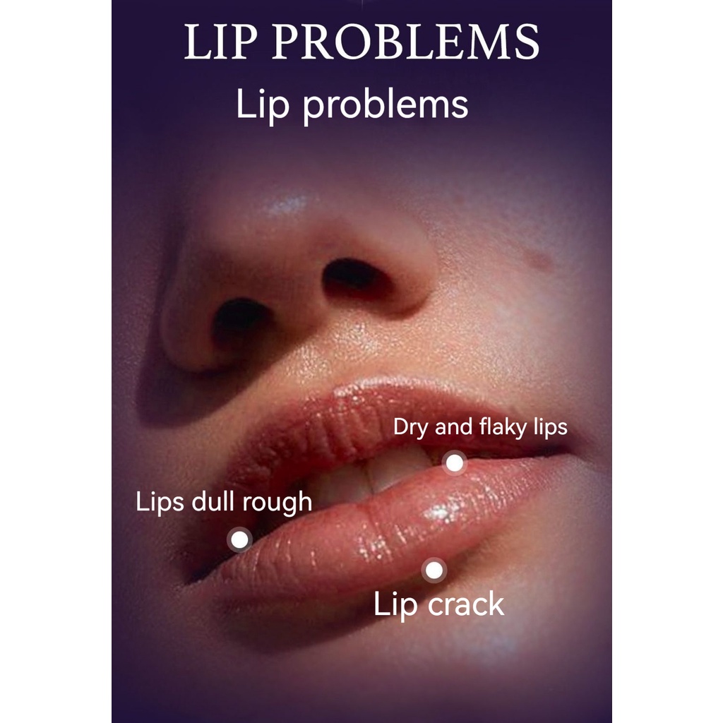 BABI Thay đổi màu son môi, ấm áp, giữ ẩm, không thấm nước, chống nứt, không phai, không nhuộm màu son môi