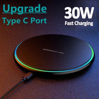  Đế Sạc Nhanh Không Dây 30w Cho iphone 14 13 12 11 pro max samsung xiaomi 