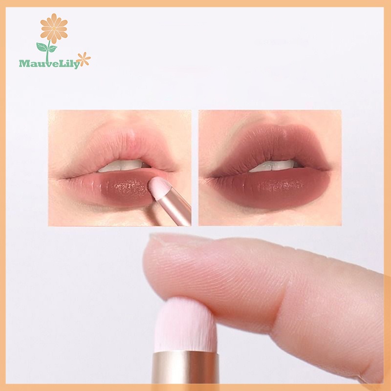 Cọ Trang Điểm Mắt Môi Chống Lem Màu Lì