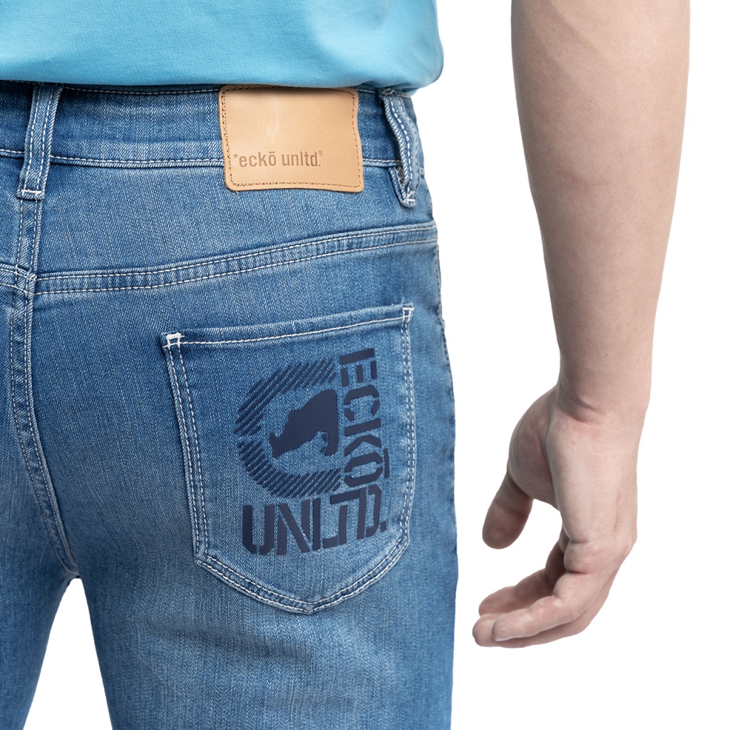 Quần short jean nam form slim fit thời trang chính hãng ECKO UNLTD IF23-05087