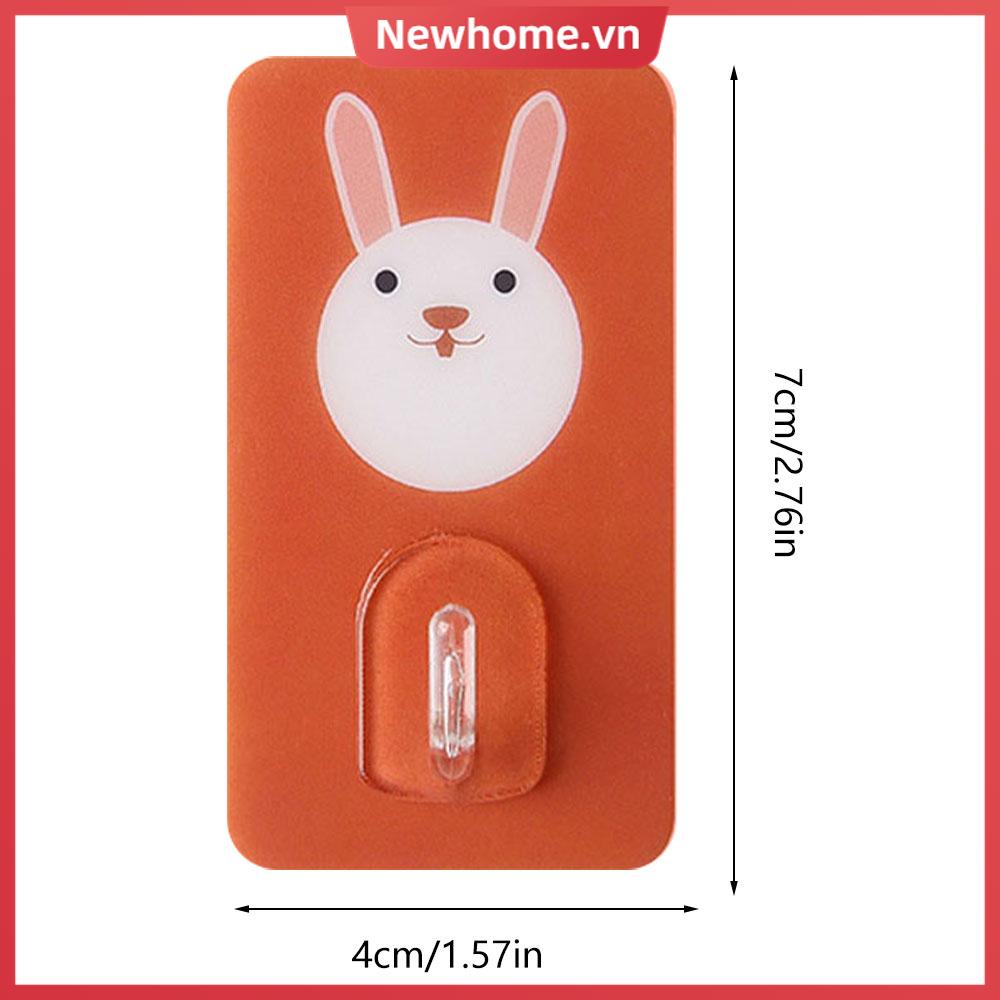 10 Móc Dán Tường Họa Tiết Hoạt Hình Chống Thấm Nước Cho Nhà Bếp / Phòng Tắm Tkc9819