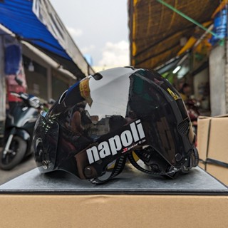  Mũ bảo hiểm nửa đầu Napoli Kiểu Dáng P05. Khách  hỏi về sp trước khi đặt hộ shop - Bảo Hành Chính Hãng 12 Tháng 