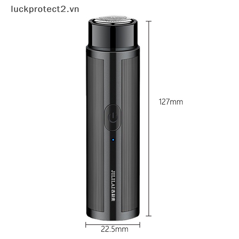 Máy Cạo Râu Điện mini usb Di Động Đầu Râu Quay