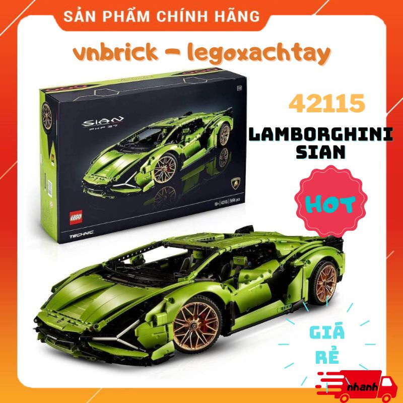 LEGO Technic 42115 Siêu Xe Lamborghini Sián FKP 37