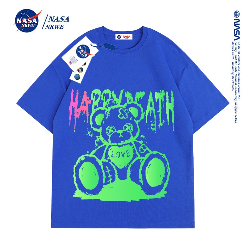 Áo Thun cotton Ngắn Tay Thời Trang Mùa Hè Mới Cho Nam Nữ