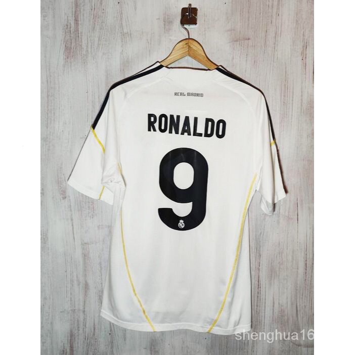 Áo Bóng Đá real madrid 2009 2010 9 # ronaldo 8 Kakashi sqx mm