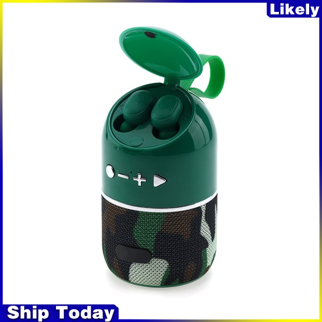 Loa Không Dây mini tg805 2 Trong 1 Hình Đôi Môi Trang Trí Nhà Cửa