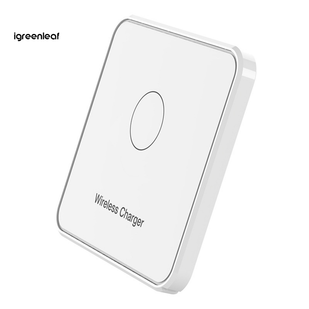 Đế Sạc Nhanh Không Dây 10w Hình Vuông Chống Trượt Công Suất Cao Cho Điện Thoại huawei iphone