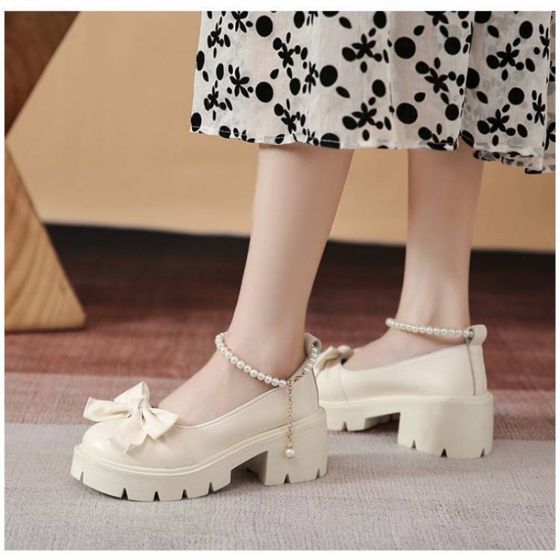Mary jane Giày Búp Bê Da Đế Mềm Thời Trang Xuân Thu 2023 Cho Nữ