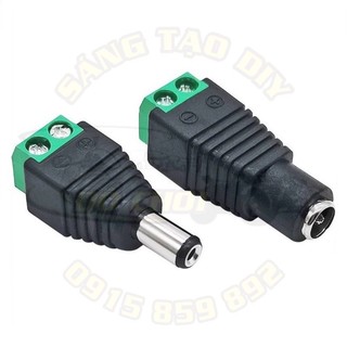 Jack nguồn dc 5.5x2.1 đực - cái cổng domino tiện lợi