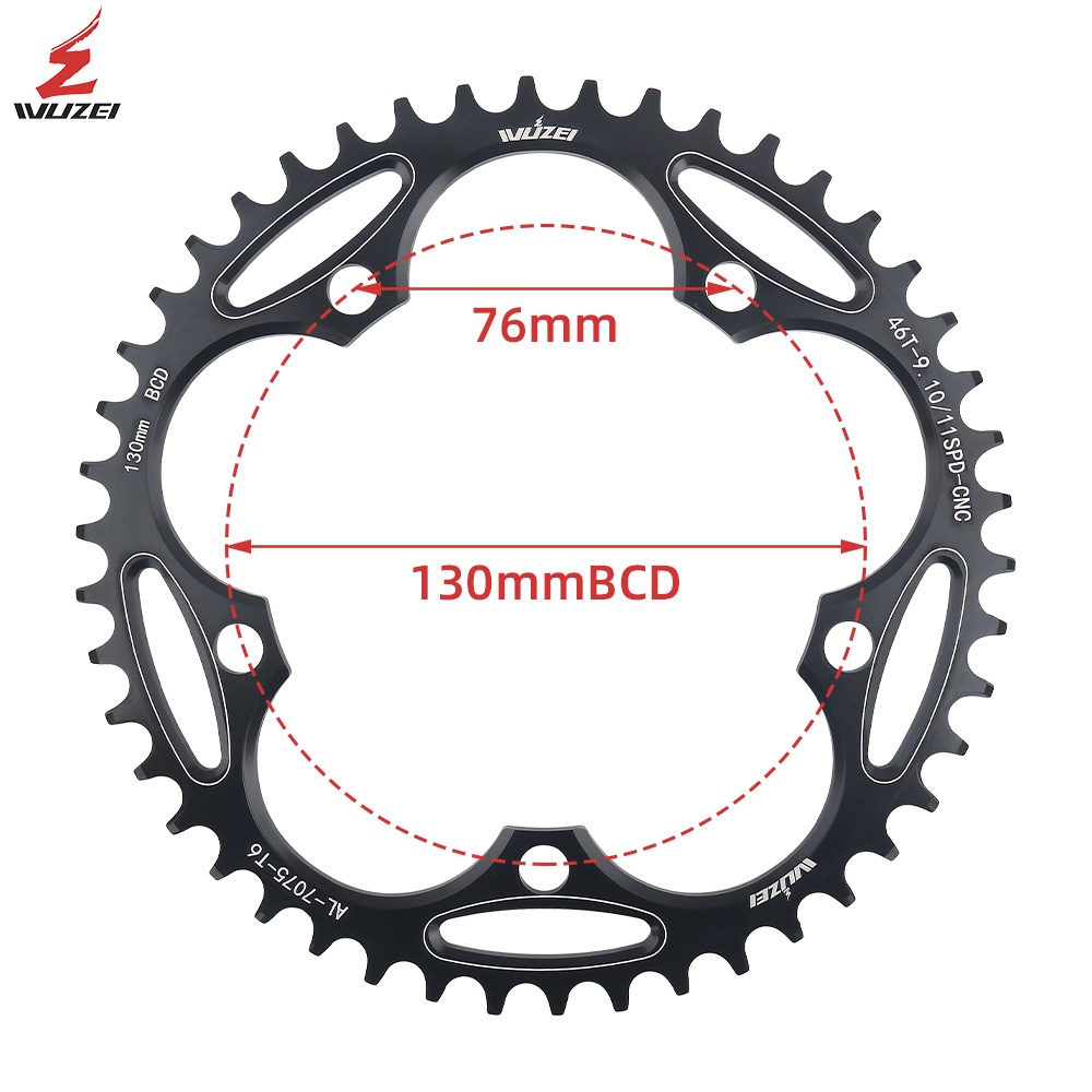 Dây Xích Xe Đạp 110 / 130bcd 36 / 38 / 40 / 42 / 44 / 46 / 48 / 50 / 52 / 54 / 56 / 58 / 60t 110bcd / 130bcd