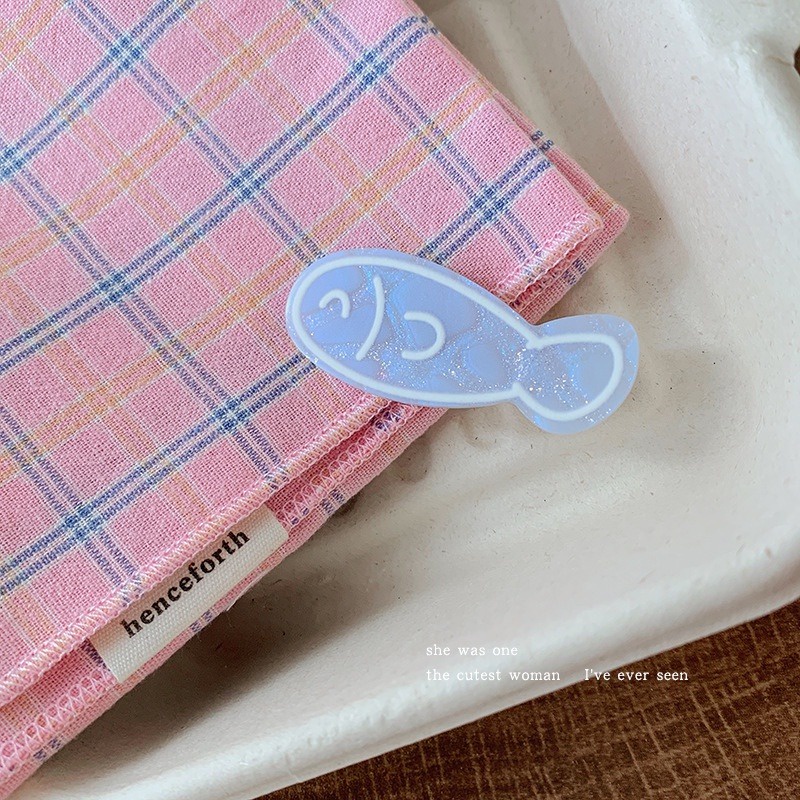 Bb Kẹp Tóc Mái Cá Heo Nhỏ Dễ Thương Cho Nữ