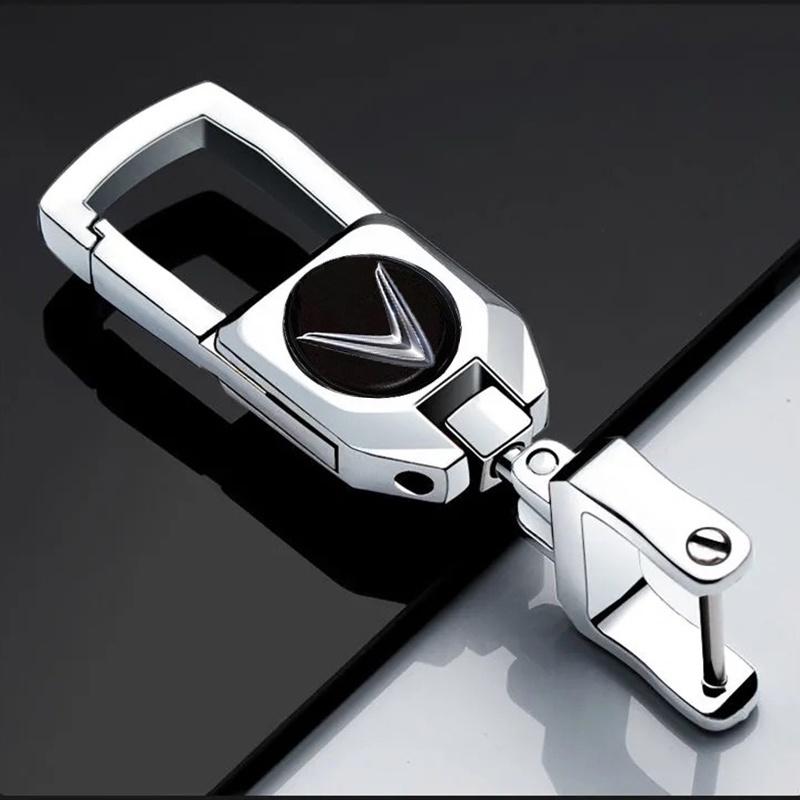 Móc khóa họa tiết logo xe hơi Vinfast làm bằng hợp kim kẽm chất lượng cao