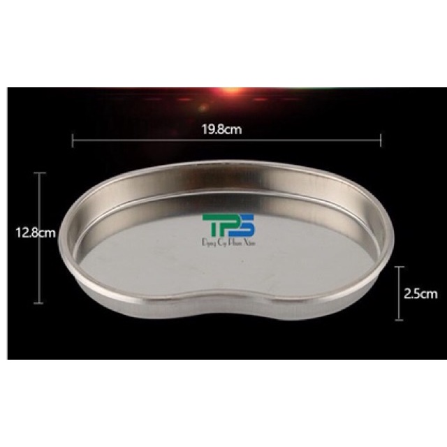 PXTM Khay Inox Hạt Đậu  Dành Cho Phun Xăm Thẩm Mỹ | Dụng Cụ Phun  Xăm