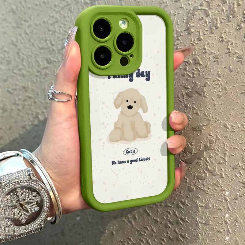 Ốp Lưng Hình Cún Đáng Yêu Cho 13 apple promax 11 days promax15 eyes 14 / 12 apple 15 apple gqs2