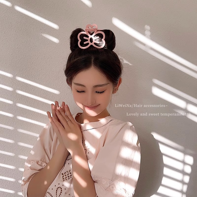 Kẹp Tóc Nơ Lớn Màu Sắc Ngọt Ngào Dễ Thương Cho Bé Gái