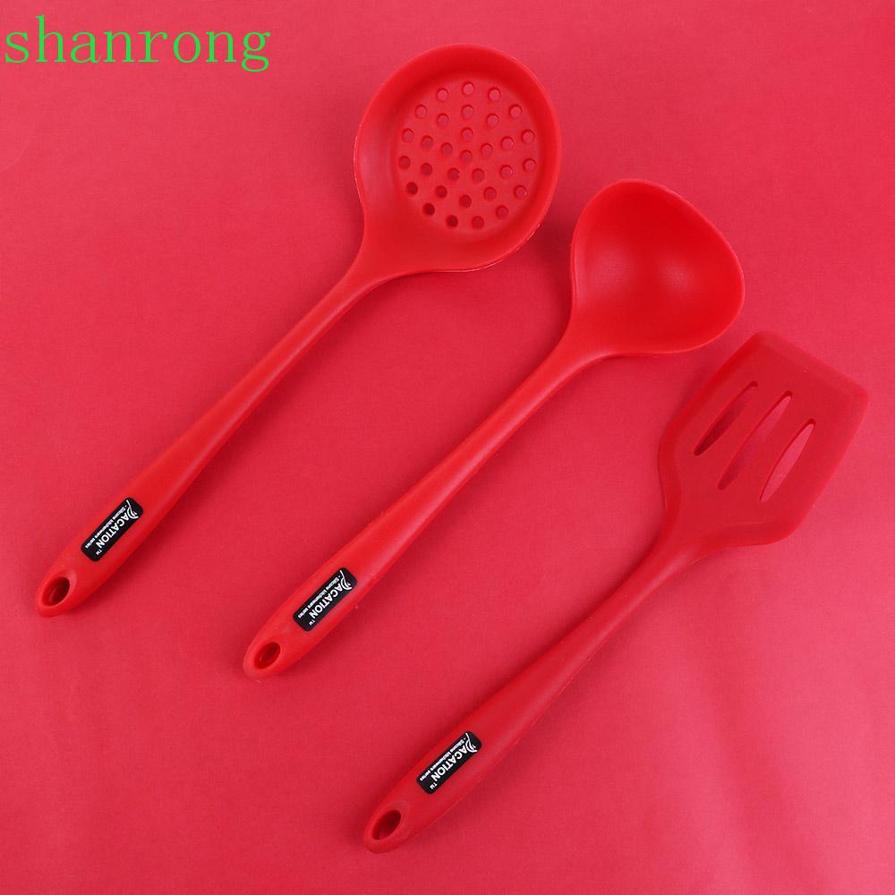 Shanrong Muỗng Múc Canh Bằng silicone Cách Nhiệt Tiện Dụng Cho Nhà Bếp