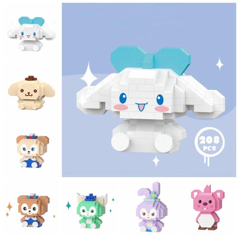 Daron1 Bộ Đồ Chơi Khối Xây Dựng Vòng Lặp Tự Làm Dễ Thương Cho Bé