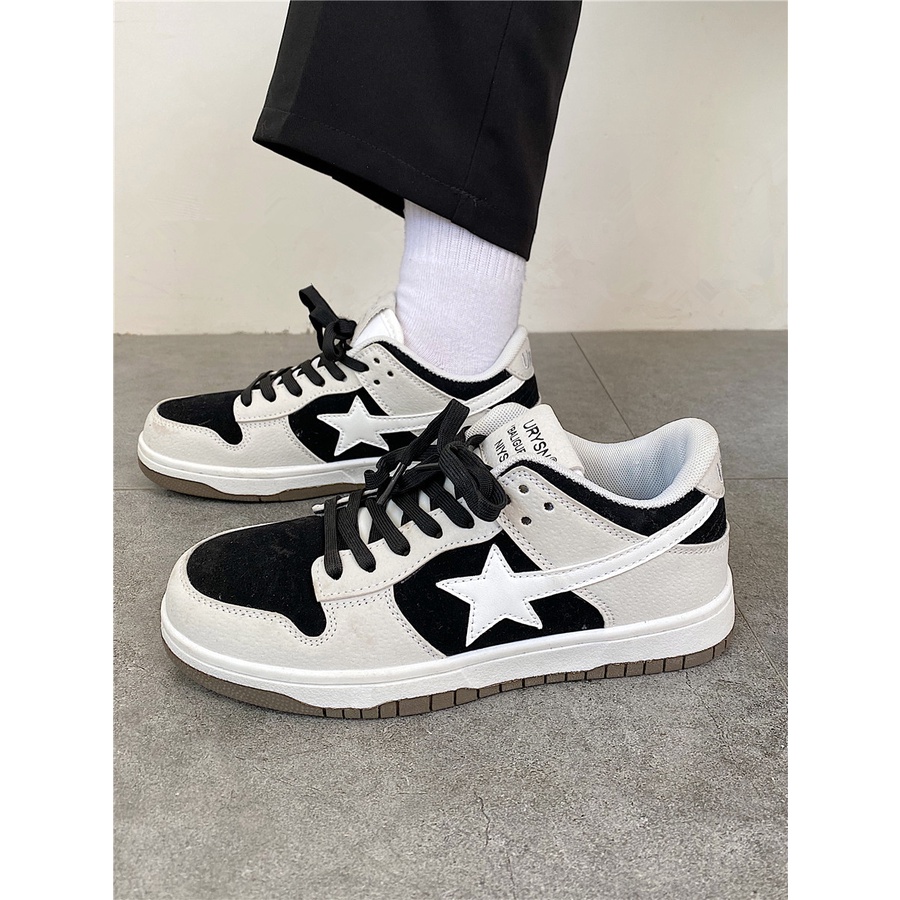 Giày Thể Thao Phong Cách Mới 2023 Thời Trang Hồng Kông Cho Nam