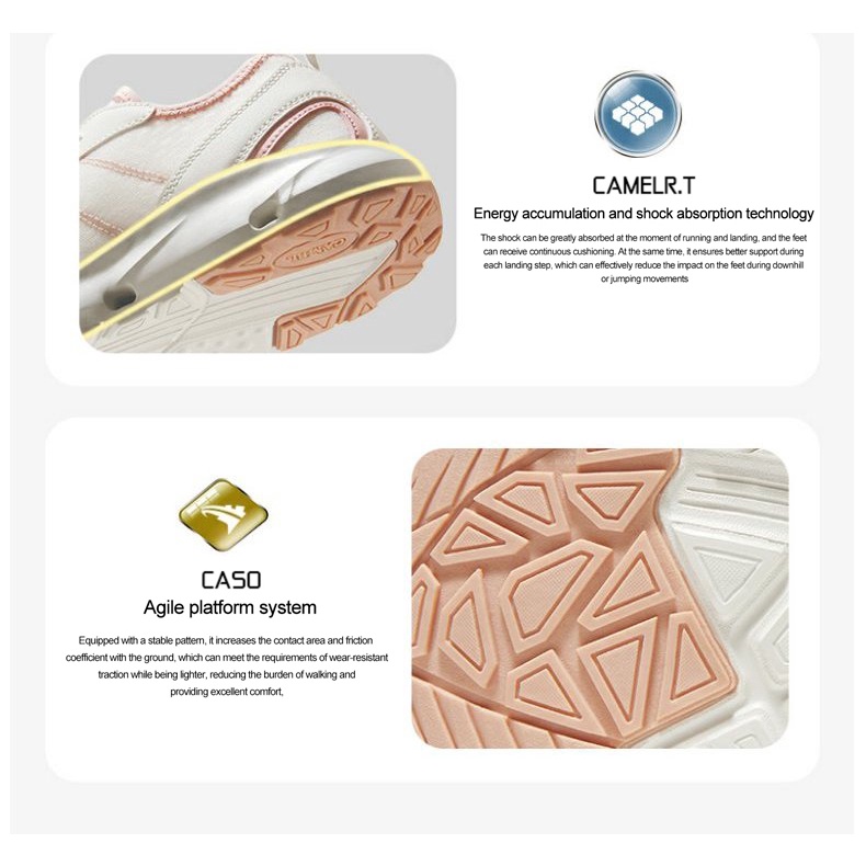 CAMEL SPORTS Giày Thể Thao Đế Mềm Chống Trượt Thoáng Khí
