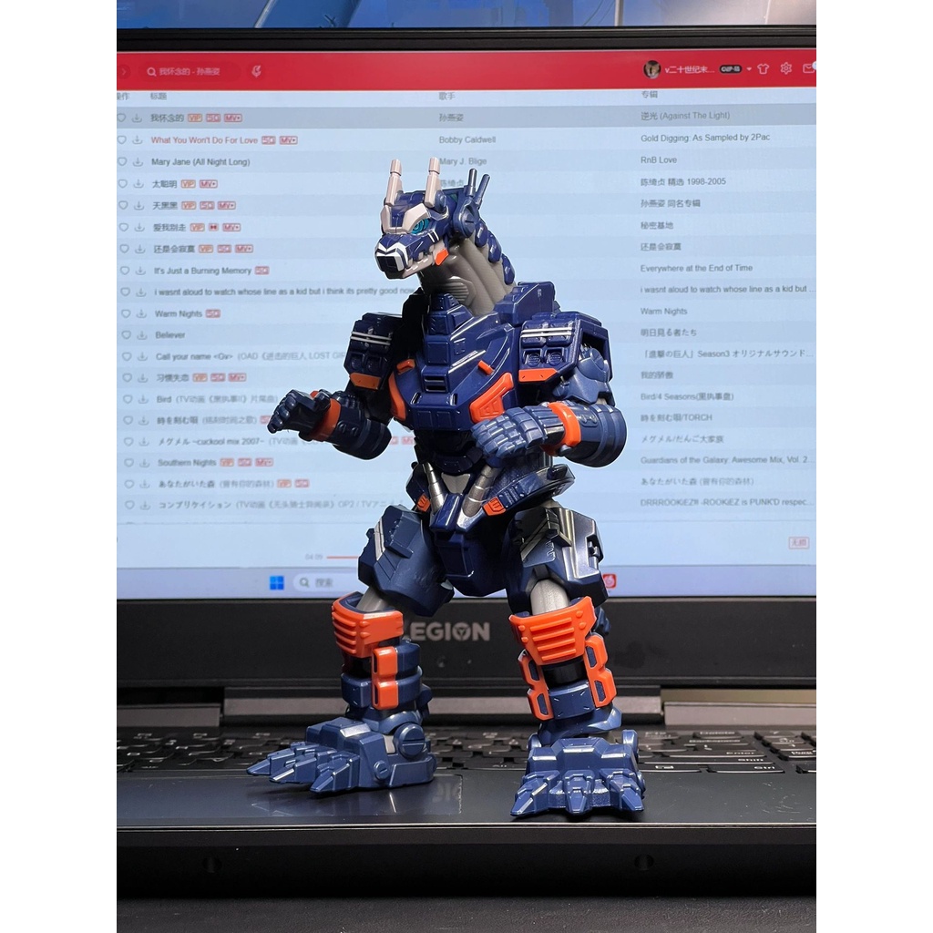 Bandai Mô Hình Đồ Chơi Nhân Vật ultraman blazar earth garon Bằng pvc Có Nhạc Và Đèn