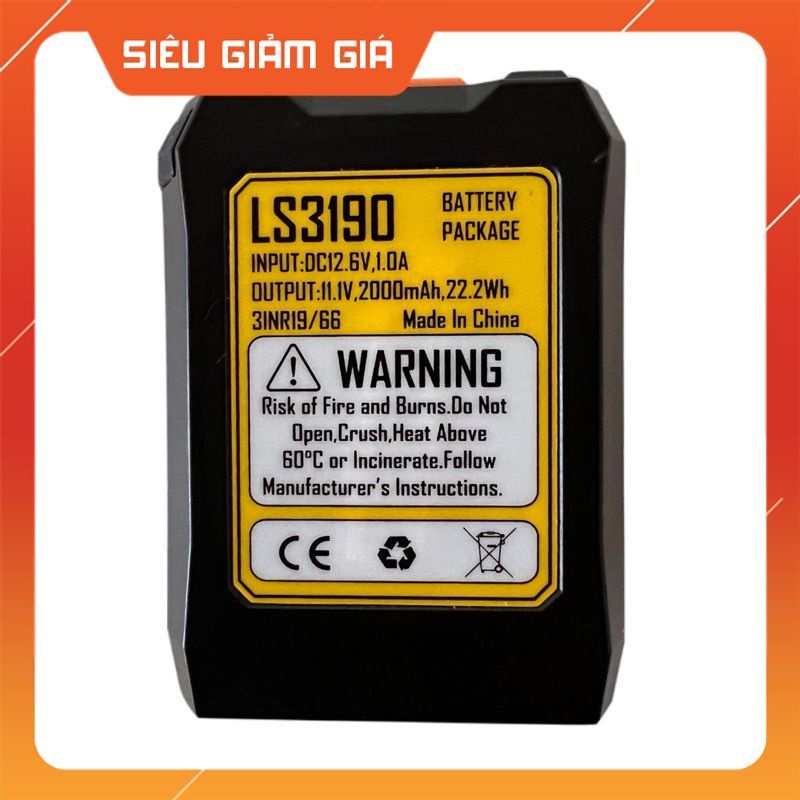 Pin sạc máy Laisai LSG6860D, LSG6650