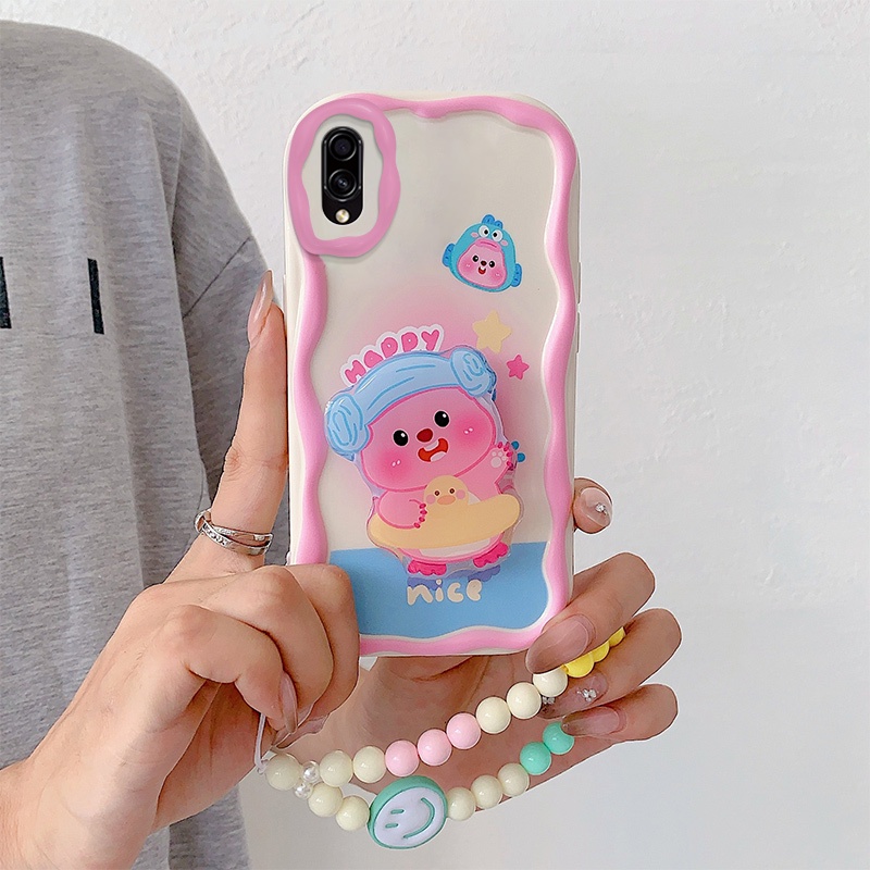 Ốp lưng samsung a10 / m10 Dễ Thương Ốp Điện Thoại Chống Sốc Hình Búp Bê Hoạt Hình 3d Thời Trang Cho samsung a10 / m10