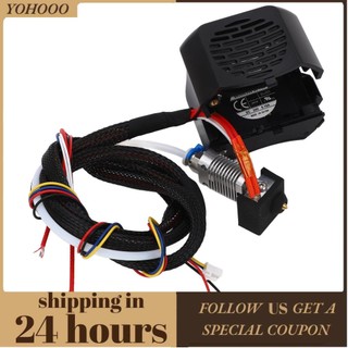 Yohooo dc 24v full hotend kit 3d phụ kiện máy in hot end với quạt kép cho ender 3 v2