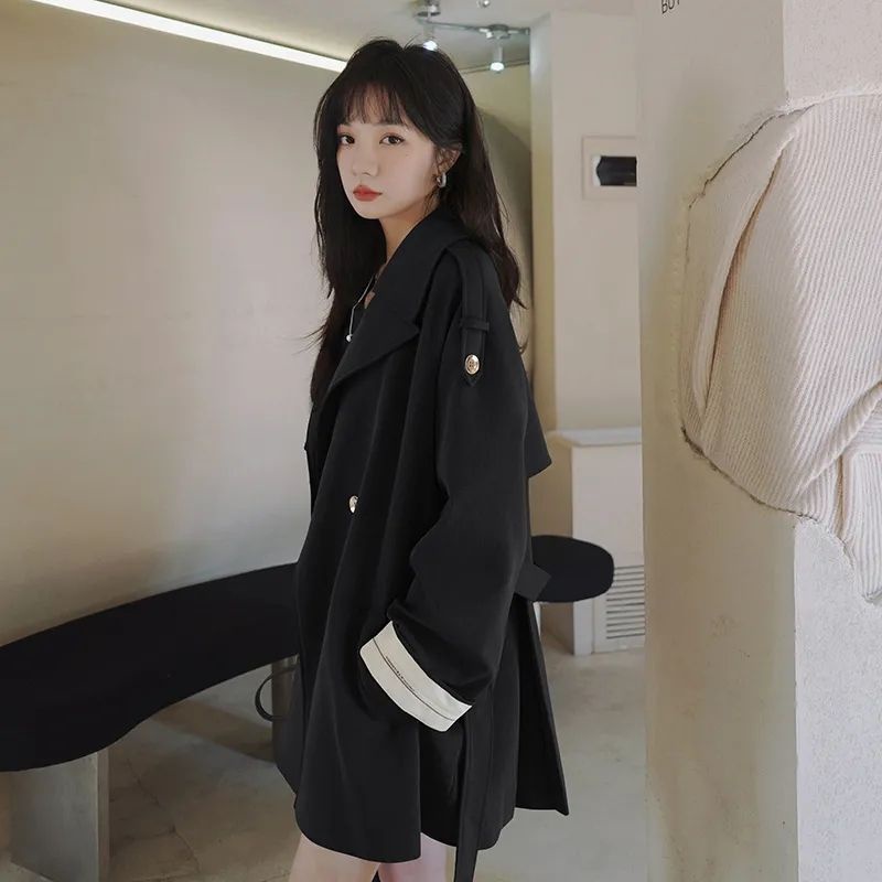 Áo Khoác Gió Dáng Rộng Phong Cách Mới Năm 2023 Thời Trang Thu Đông 2023