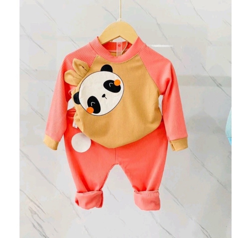 Set đồ bộ 6-18 Kg  hình động vật dễ thương cho bé