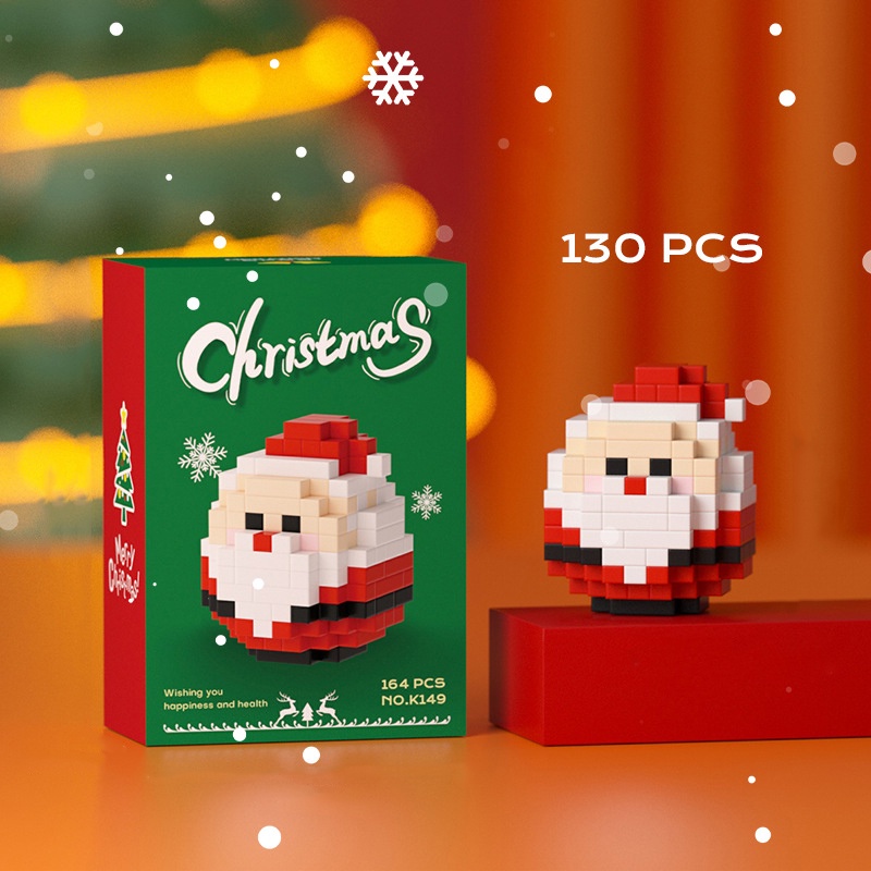 Đồ Chơi Xếp Hình lego Ông Già Noel Vui Nhộn Cho Bé YK