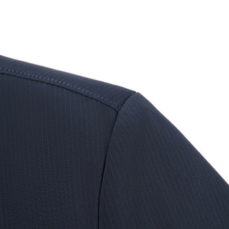 Áo Khoác Cổ Đứng Tay Dài Dáng Rộng Có Túi Khóa Kéo Thời Trang Cho Nam