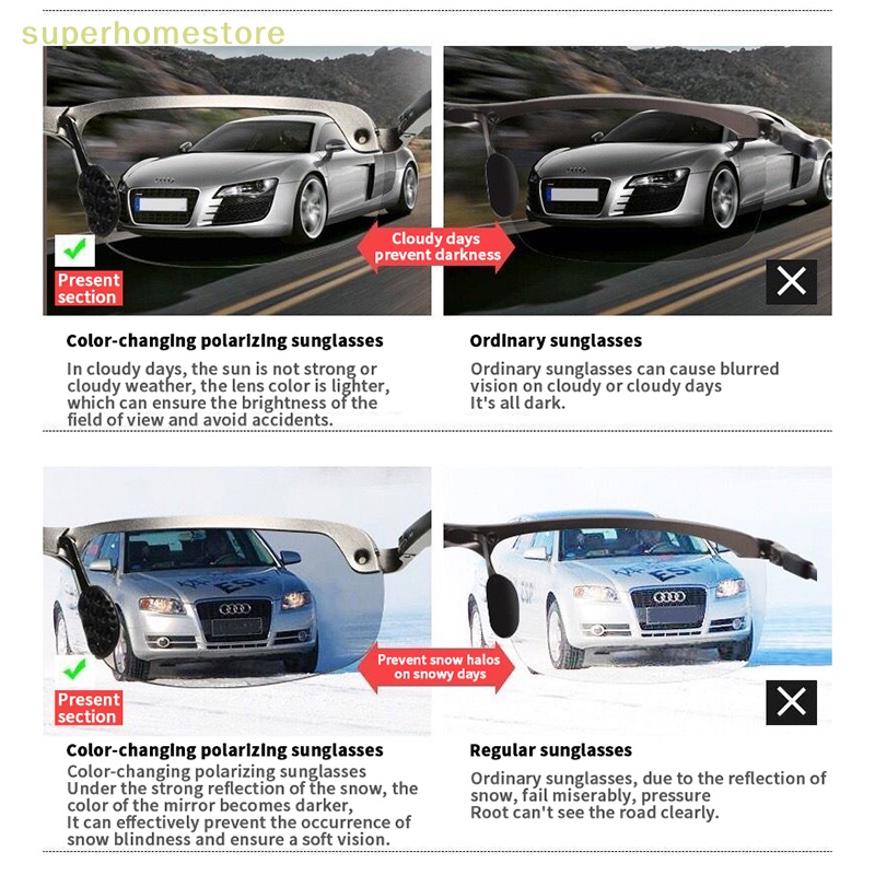 Spi Kính Mát Phân Cực Mặt Vuông Chống Tia uv400 uyi