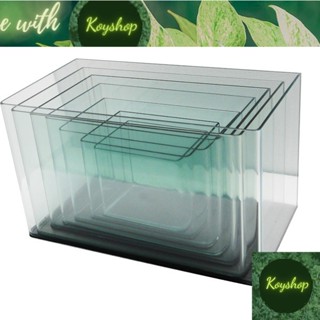( chỉ giao hỏa tốc ) Bể Cá Mini siêu trong, bể đuc cong cạnh, nhiều size lựa chọn. - Bảo hành bể vỡ