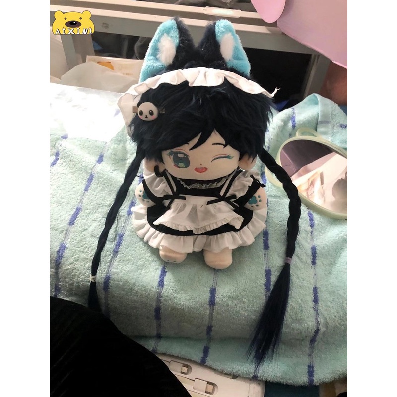 AIXINI Búp Bê Nhồi Bông Mềm Mại Hình Nhân Vật Game Genshin Va Chạm Xiao Venti Arataki Itto