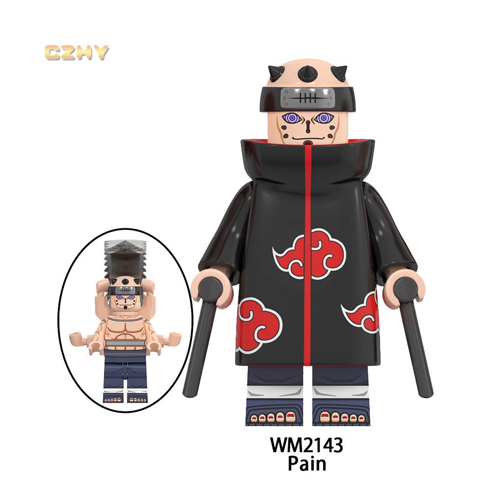 Đồ Chơi Khối Lắp Ráp Hoạt Hình mifune shimura Daanzou Pepper hanzo wm6112