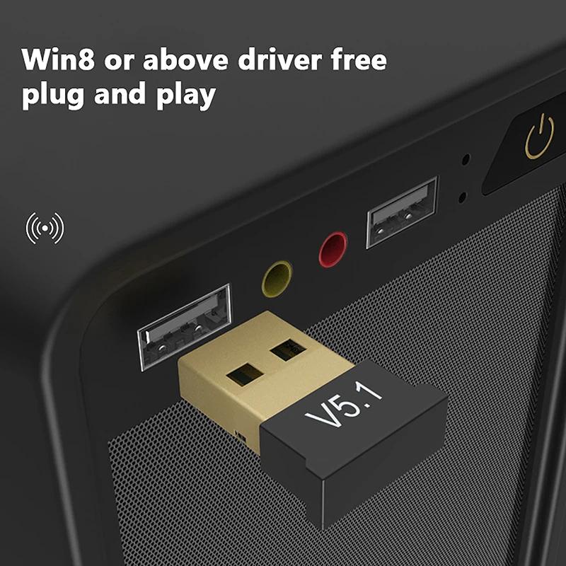 Usb Nhận Tín Hiệu bluetooth 5.1 Cho Máy Tính laptop