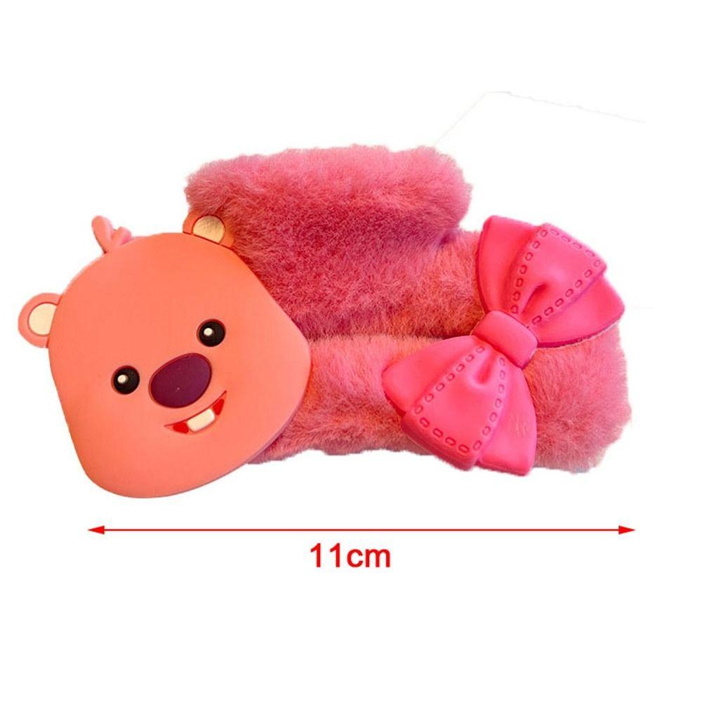 Keene Kẹp Tóc Hình Cá Mập Hoạt Hình Nhồi Bông Sáng Tạo Cho Nữ