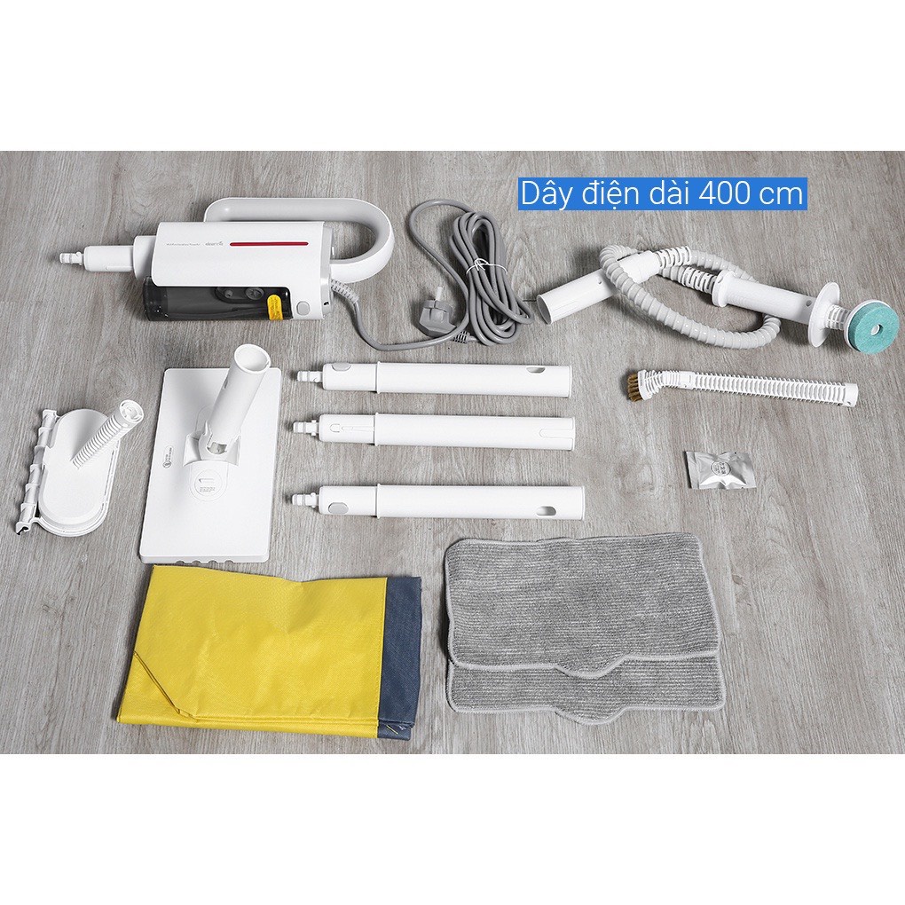 Máy Lau Nhà Bằng Hơi Nước Nóng Mijia DEERMA ZQ600 - Cây lau nhà hơi nước - Dễ dàng và an toàn khi sử dụng, diệt khuẩn