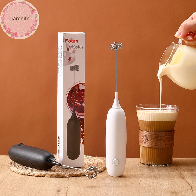 Jiarenitn Máy Đánh Trứng / Sữa Tạo Bọt Cà Phê Cầm Tay Không Dây Bằng Điện