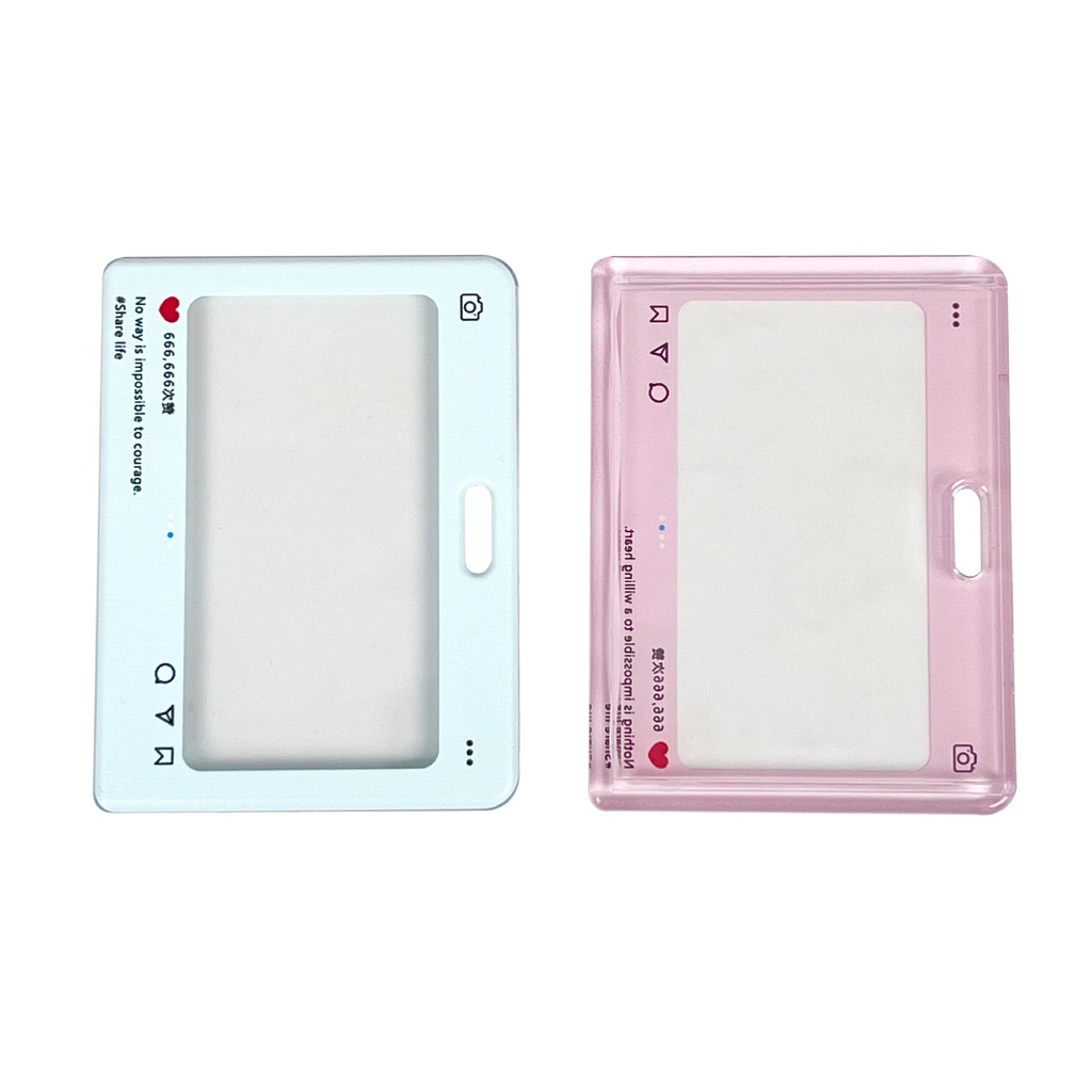 Dây Đeo Thẻ id Bằng acrylic Chống Mất Kiểu Dáng Dễ Thương