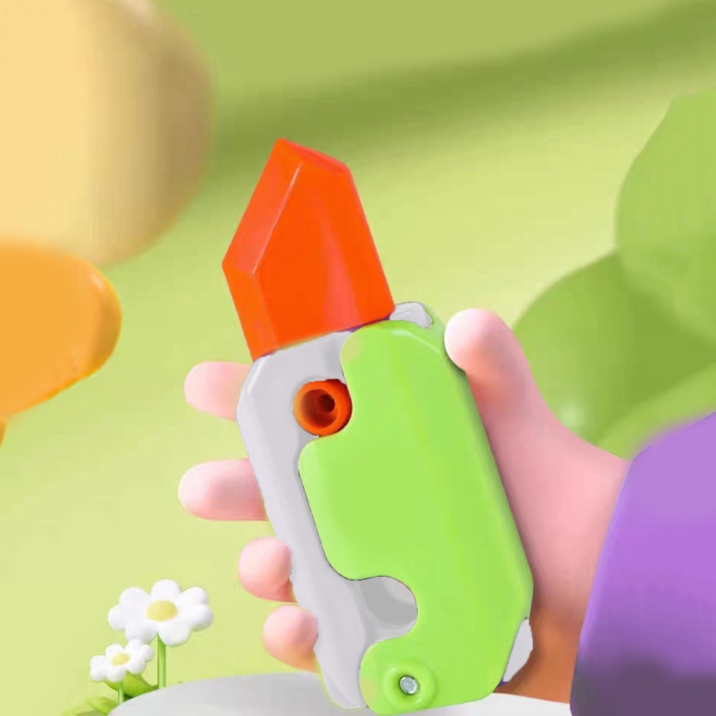Đồ Chơi Xe Cà Rốt Nhỏ 3d Cho Bé
