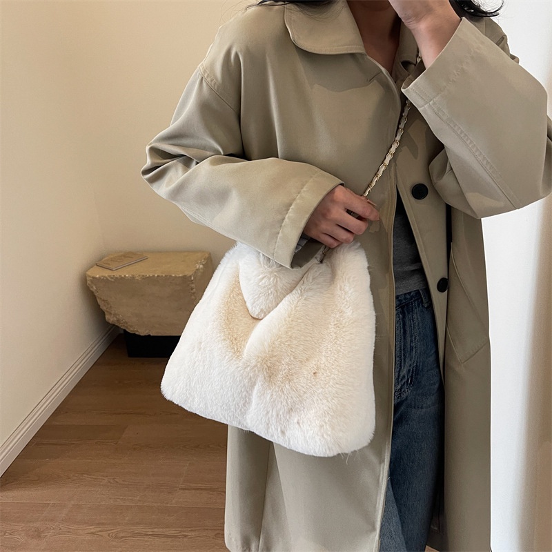 Túi Đeo Chéo Vai Bằng Vải Bông Thời Trang Thu Đông 2023 Dễ Thương Đơn Giản