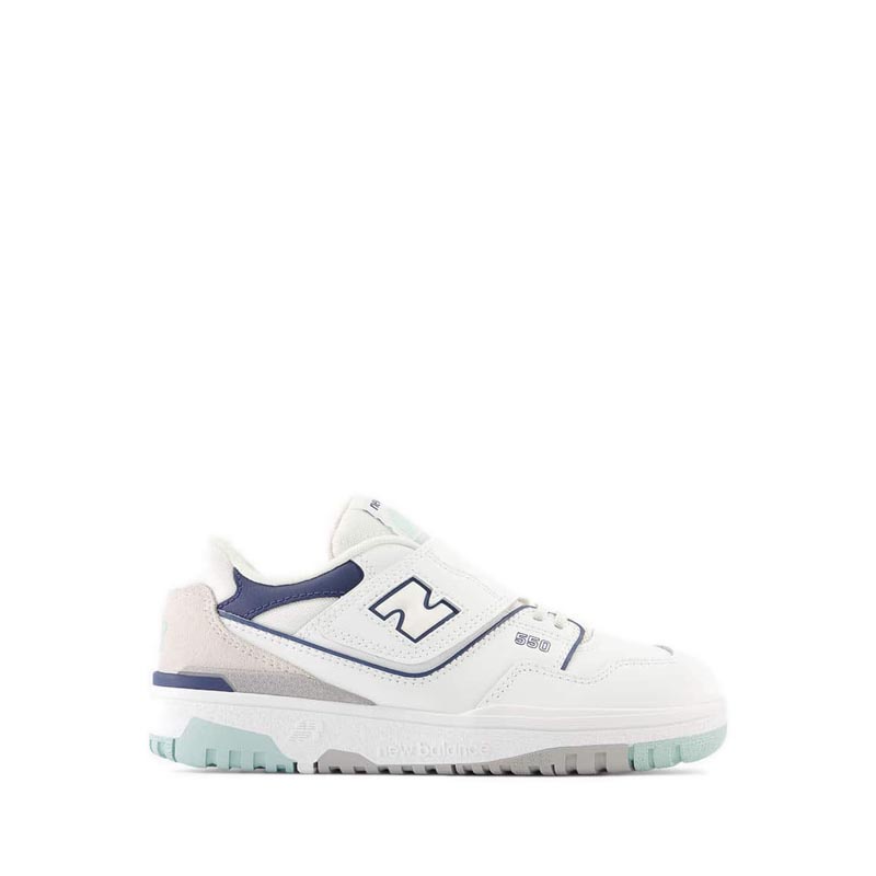 Giày Thể Thao New Balance 550 Bungge Lace with Top Strap Boy's - White