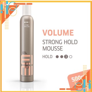 Mousse tạo độ phồng cho tóc Wella EIMI Extra Volume 500ml (cấp độ 3)